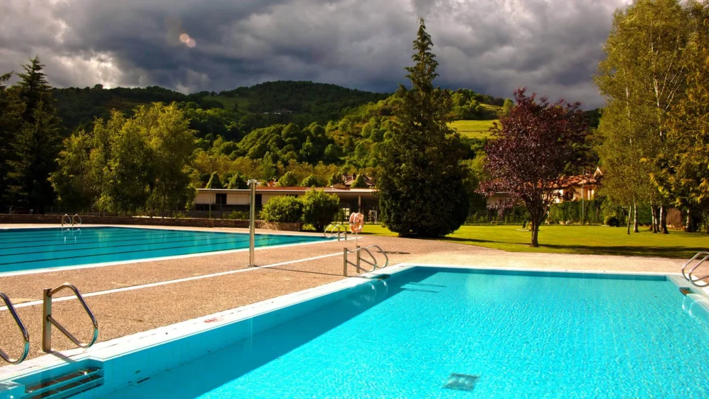 Relax en la piscina